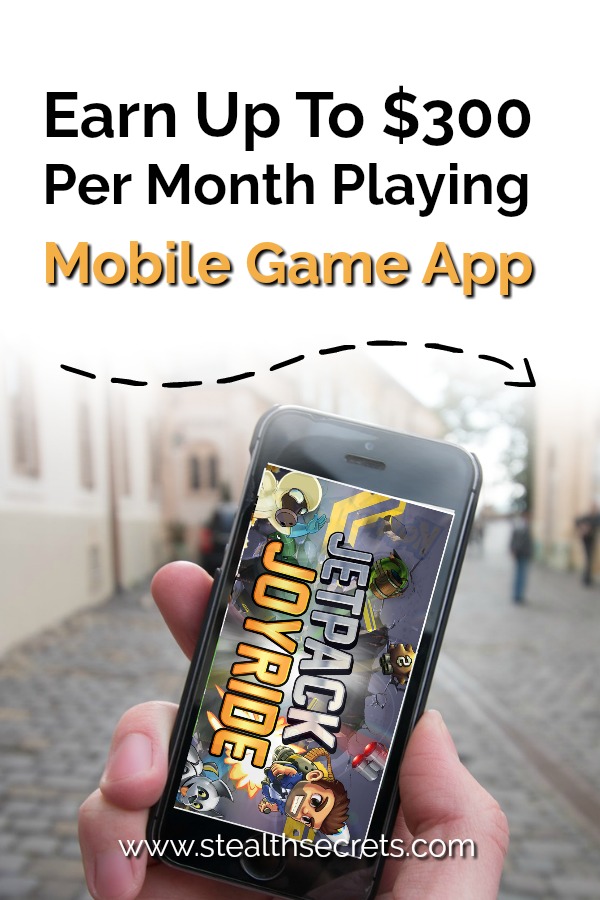 Earn up to $3000 per month playing mobile game app. Jetpack Journey will allow you to make money on your phone. Jetpack Journey is a mobile game app that is developed by the rewards program company called Perk. It is designed to give you rewards daily, as long as you are one of the top three players by the end of the day.